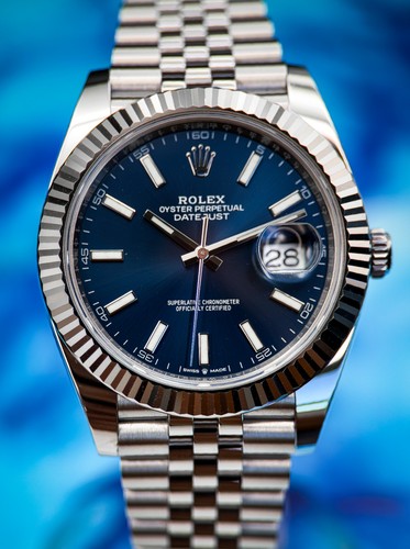 Rolex Datejust 41 Jubilee Blue