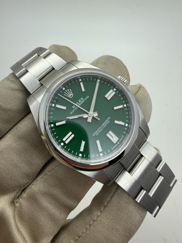 Rolex Oyster Perpetual 41 Green